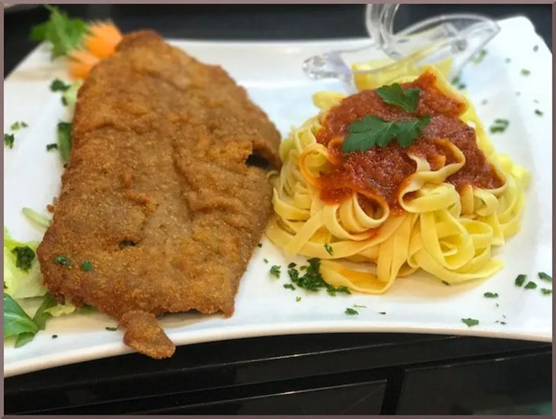 Les plats de La Bella Storia